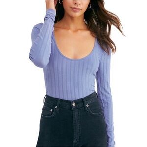 Free People Scoop Neck Shirt NWOT